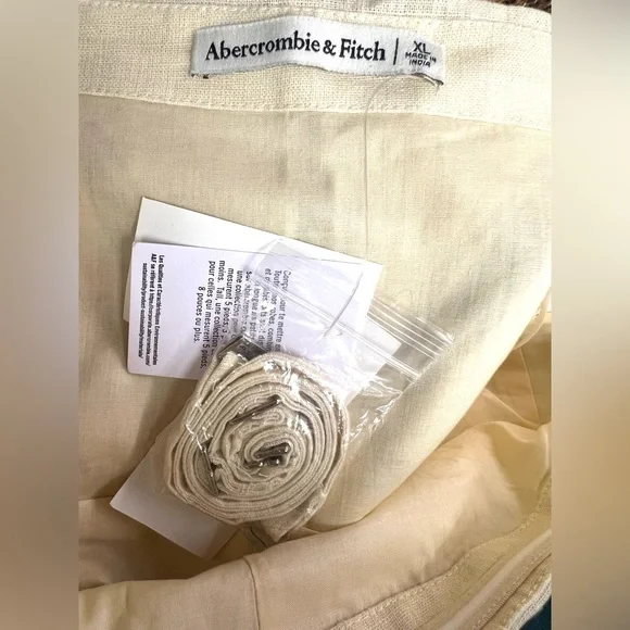 Abercrombie & Fitch- Floral Yellow & Green Block Print Dress/Skirt,XL, NWT - Picture 3 of 9